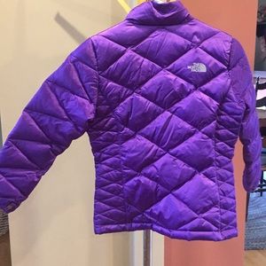 Girls north face winter jacket